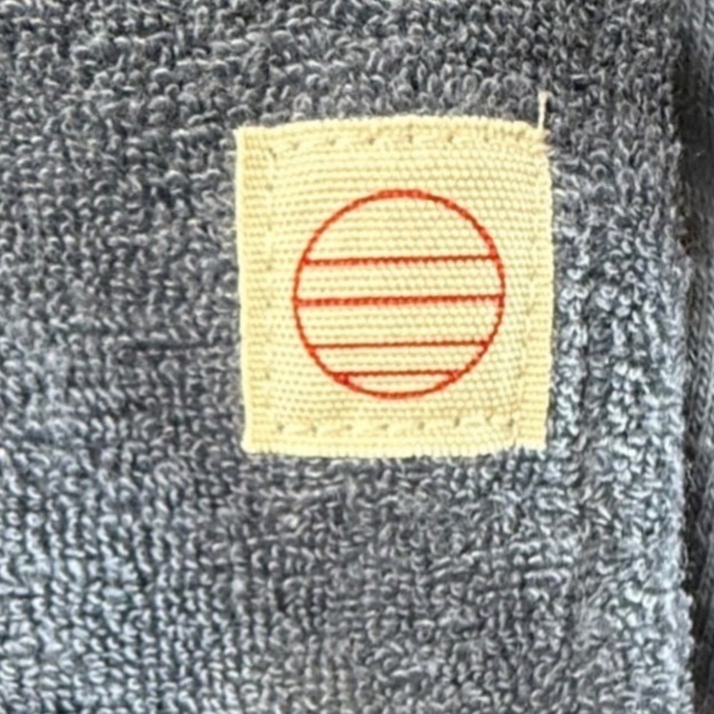 Marine Layer Terry Cloth Shirt Mens M/L Short Sleeve Camp Collar Blue - Picture 4 of 8